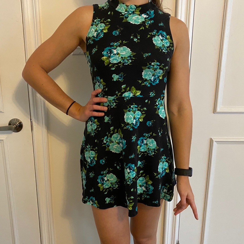 Ripe Open Back Floral Dress